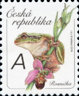 ** 902 Czech Republic Tree Frog 2016 Bee Orchid - Orchids