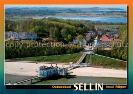 73724962 Sellin Ruegen Fliegeraufnahme Mit Seebruecke Sellin Ruegen - Other & Unclassified