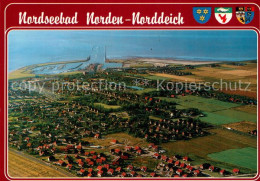 73724954 Norden Norddeich Nordseebad Fliegeraufnahme  - Other & Unclassified