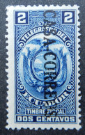 Ecuador 1923 1924 (3) Coat Of Arms Fiscal Stamp Casa De Correos - Equateur