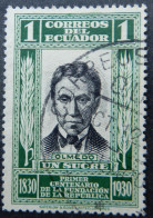 Ecuador 1930 (2) The 100th An. Of The Republic - Equateur