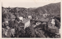 ARDECHE NEYRAC LES DEUX PONTS ET ROUTE NATIONALE DE PUY A AUBENAS - Autres & Non Classés