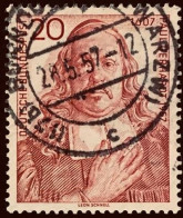 Germany 1957 - Michel  253 - Used Stamps