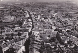 ARDECHE VILLENEUVE DE BERG VUE GENERALE AERIENNE LA ROUTE NATIONALE RUE PRINCIPALE - Sonstige & Ohne Zuordnung