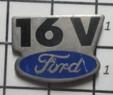 3617 Pin's Pins / Beau Et Rare / AUTOMOBILES / VVVVVVVVVVVVVVVV Ben Oui FORD 16V ! - Ford