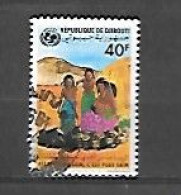 TIMBRE OBLITERE DE DJIBOUTI DE 1994 N° MICHEL 595 - Gibuti (1977-...)