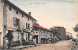 ILLIAT (Ain) - Au Rollet - Tardy Aubergiste - Restaurant, Calèche - Tirage Couleurs - Zonder Classificatie