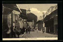 AK Damas, La Rue Droite  - Syrien