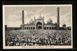 AK Jama Masjid, Ramzan Final Friday Prayers  - Inde