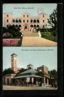 AK Bermuda, Government House, Post Office And House Of Parliament  - Bermudes