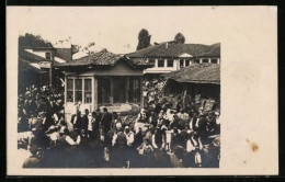 AK Prilep, Buntes Treiben Auf Dem Markt  - Macédoine Du Nord