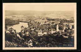 AK Brugg, Ortsansicht Mit Umland  - Brugg