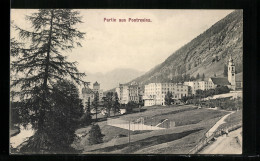 AK Pontresina, Partie Aus Der Ortschaft  - Pontresina