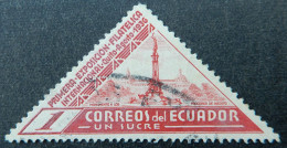 Ecuador 1936 (4) The 1st International Philatelic Exhibition - Ecuador