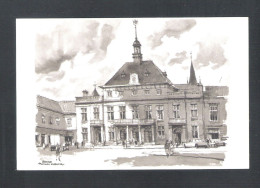 RONSE - GEMEENTEHUIS - HERMAN VERBAERE - FOTOKAART   (13.975) - Renaix - Ronse