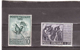 1951 CENSIMENTO - 1946-60: Mint/hinged