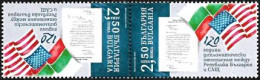 BULGARIA - 2023 - 120 Years Of Diplomatic Relations Between Bulgaria And The USA - 2v - Tete Besh - MNH - Ongebruikt