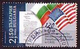 BULGARIA - 2023 - 120 Years Of Diplomatic Relations Between The United States And Bulgaria - 1v Used - Usati