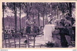 33 CENTRE DE VACANCES DE L'ATLANTIQUE LACANAU OCEAN CEREMONIE D'INAUGURATION DE L'AUTEL SUR LA DUNE 10 JUILLET 1930 - Andere & Zonder Classificatie