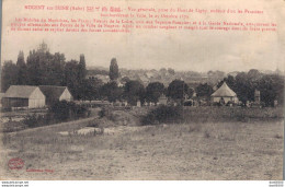 10 NOGENT SUR SEINE VUE GENERALE PRISE DU HAUT DE LIGNY - Nogent-sur-Seine