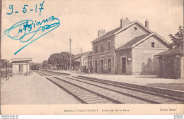 02 NEUILLY SAINT FRONT INTERIEUR DE LA GARE - Sonstige & Ohne Zuordnung