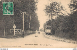 93 MONTFERMEIL ENTREE DU PAYS TRAMWAY - Montfermeil