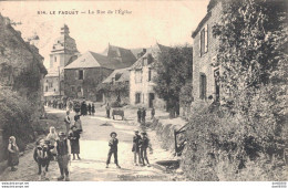 56 LE FAOUET LE RUE DE L'EGLISE - Le Faouet