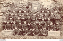 CARTE PHOTO NON IDENTIFIEE REPRESENTANT LE 35 Eme REGIMENT D'INFANTERIE EN 1907 1908 - A Identifier