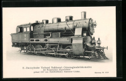 AK Güterzugtenderlokomotive Der Bulgarischen Staatsbahn, HANOMAG  - Eisenbahnen