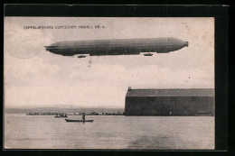 AK Zeppelin`sches Luftschiff Modell Nr. 4  - Dirigibili