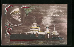 AK Amiral Boué De Lapeyrère, Franz. Kriegsschiff, Kapitän  - Sonstige & Ohne Zuordnung