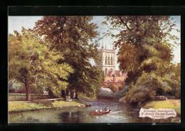 Künstler-AK Raphael Tuck & Sons Nr. 7612: Cambridge, St. John`s College Chapel  - Tuck, Raphael