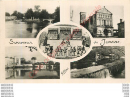 16.  Souvenir De JARNAC .  CP Multivues . - Jarnac