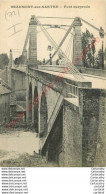 72.  BEAUMONT SUR SARTHE .  Pont Suspendu . - Beaumont Sur Sarthe