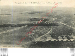 51.  Vue Générfale Du CAMP DE CHALONS Prise En Avion .  Le Champ De Tir Et Le Bled . - Camp De Châlons - Mourmelon