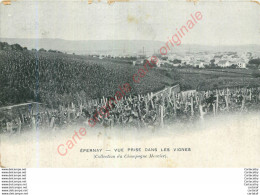 51.  EPERNAY .  Vue Prise Dans Les Vignes . Collection Champagne MERCIER . - Epernay