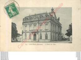 33.  COUTRAS .  Hôtel De Ville . - Other & Unclassified