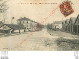 52.  LANGRES .  Avenue De La Caserne Turenne . - Langres