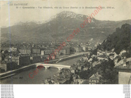 38.  GRENOBLE .  Vue Générale Côté Cours Berriat Et Le Moucherotte . - Grenoble