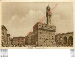 FIRENZE .  Plazza Della Signaria . - Firenze (Florence)