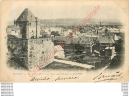 76.  DIEPPPE .  Vue Sur La Ville Et La Tour St-Remy . - Dieppe