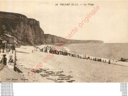 76.  FECAMP . La Plage . - Fécamp