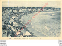 85.  LES SABLES D'OLONNE .  Le Remblai Et La Plage . - Sables D'Olonne