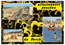 Berck-Plage - L'esplanade Parmentier Et La Plage - Berck