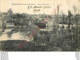 72.  BEAUMONT Sur SARTHE .  Vue Générale . - Beaumont Sur Sarthe