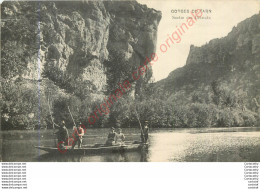 GORGES DU TARN .   Sortie Des Détroits .  CPA Animée . - Altri & Non Classificati