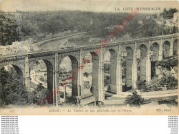 22.  DINAN .  Le Viaduc Et Vue Générale Sur La Rance . - Dinan