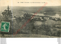 78.  TRIEL .  Panorama .  La Vallée De La Seine .  Les Iles . - Triel Sur Seine