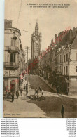 59.  DOUAI .  Le Beffroi Et La Rue De La Mairie . - Douai