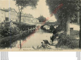 51.  SAINTE MENEHOULD .  Vue De L'Aisne Au Pont De Pierre . - Sainte-Menehould